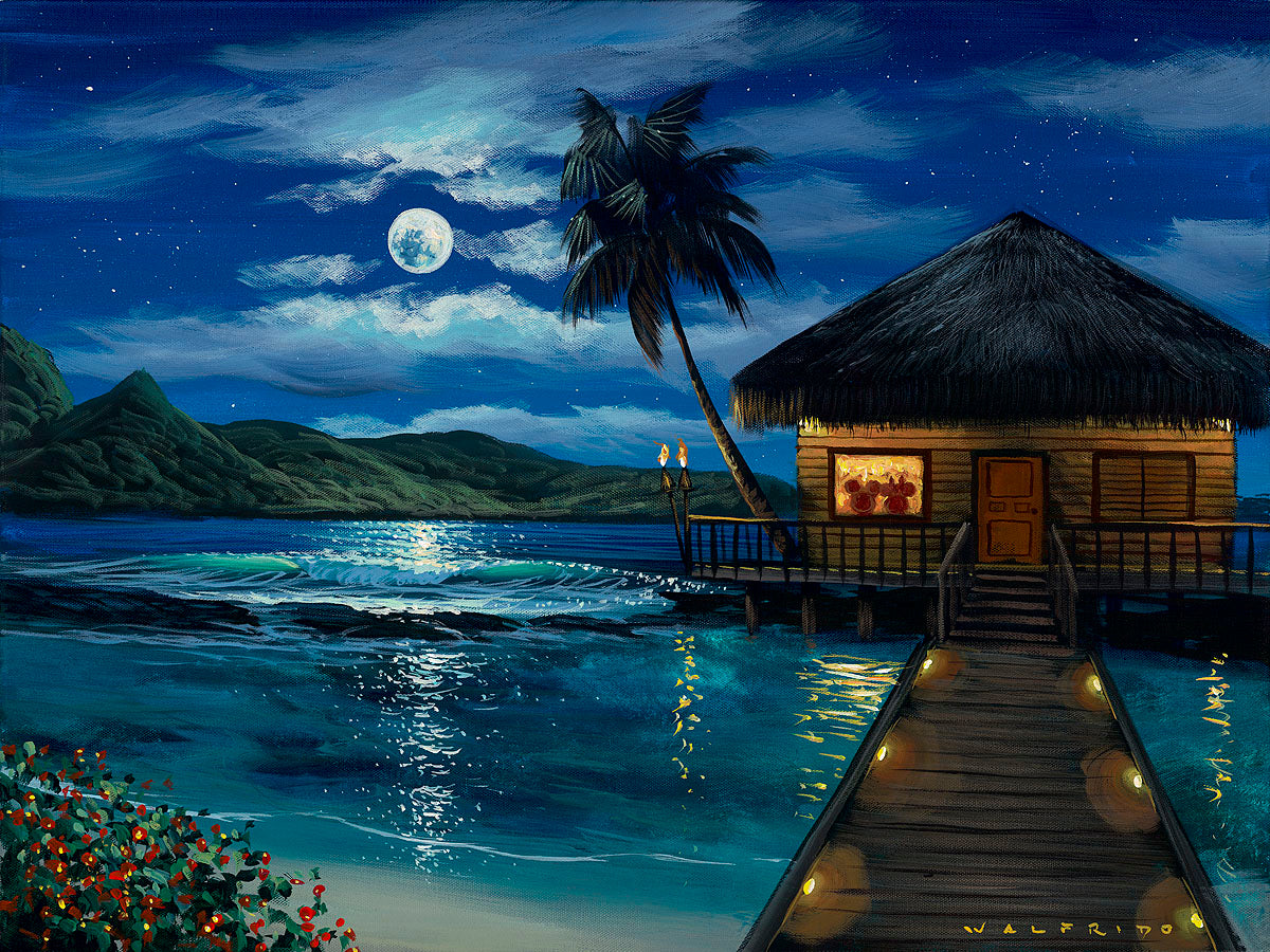 Moonlit Bungalow by Walfrido Garcia