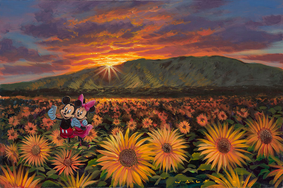 Sunflower Selfie by Walfrido Garcia